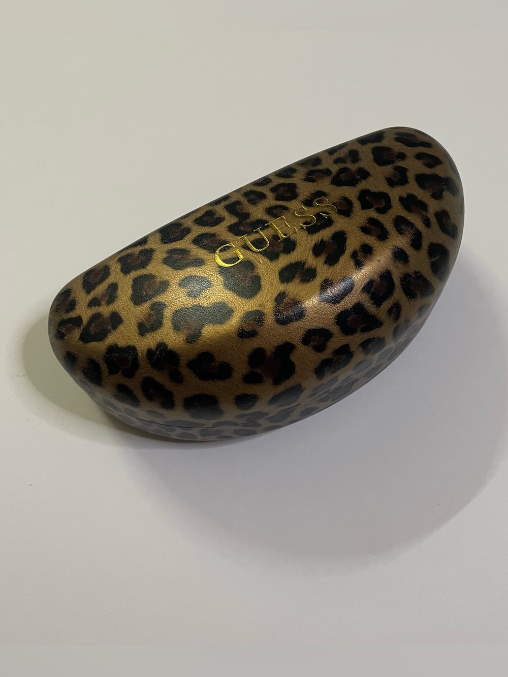 GUESS Leopard Print Hard Shell Sunglasses Case *CASE ONLY*